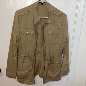 Express - Utility Jacket - Tan/Khaki - Size S